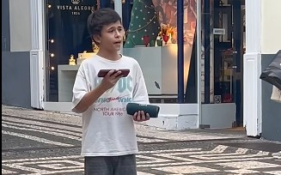 A voz que nasceu antes do palco: Tiago Freitas, 12 anos de talento (com v&iacute;deo)
