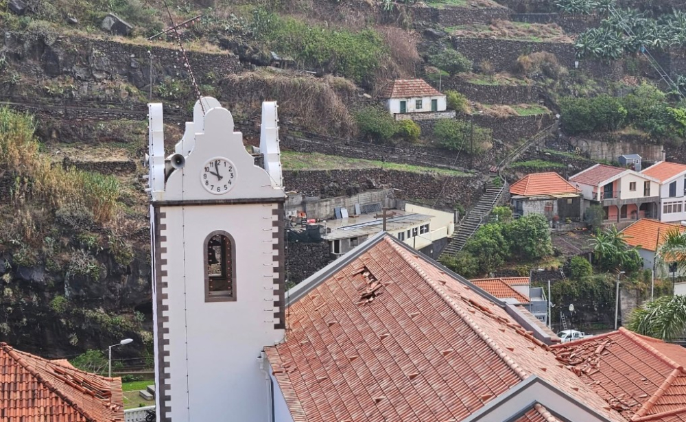Mau tempo provocou estragos na Igreja da Tabua (com vídeo)