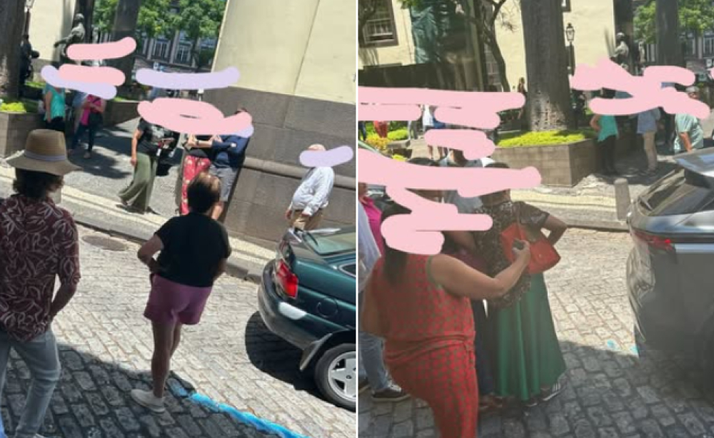 Turistas tentam reservar estacionamento e dá briga