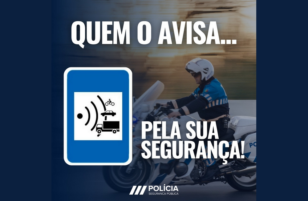 PSP com operação de controlo de velocidade na Madeira