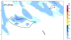 Chuva nas previs&otilde;es para os pr&oacute;ximos dois dias.