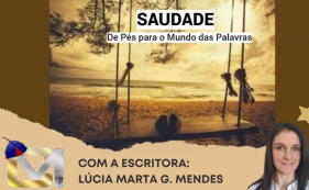 De p&eacute;s para o mundo das palavras - Saudade solta