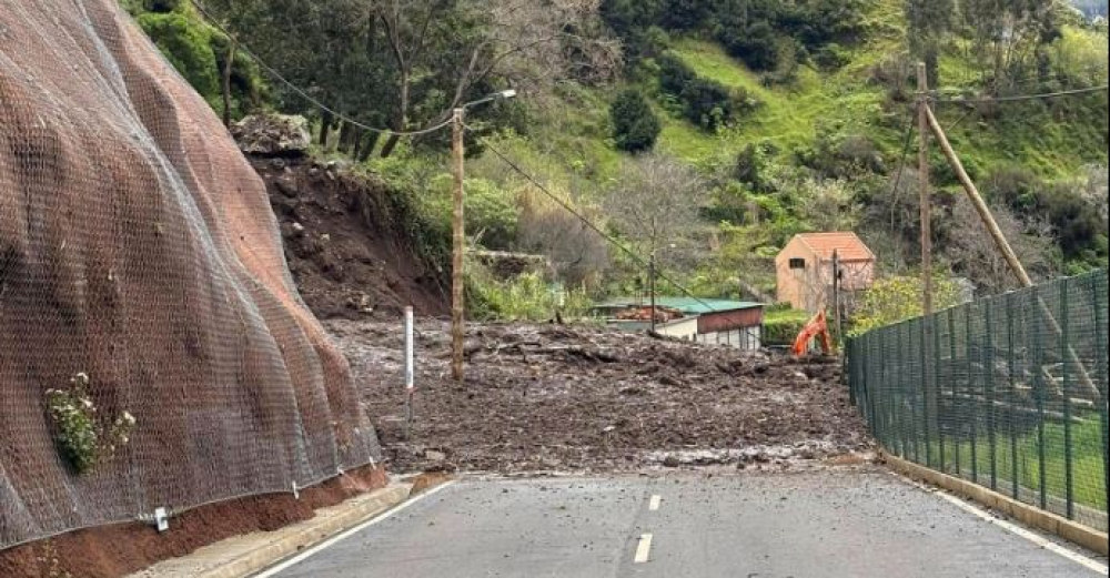Depressão "Núria" deixa rasto de 20 ocorrências na Madeira