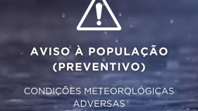 Prote&ccedil;&atilde;o Civil lan&ccedil;a aviso &agrave; popula&ccedil;&atilde;o face ao mau tempo