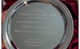 Jo&atilde;o Lu&iacute;s Mendon&ccedil;a homenageado