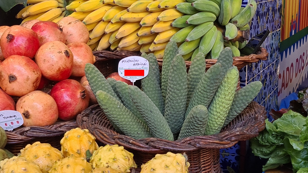 Preço do "fruto delicioso" escalda. Adivinhe o preço. Clique para ver.