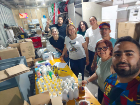 Madeirenses solid&aacute;rios com a Venezuela