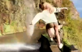 Queda viral na Cascata dos Anjos reacende alerta para perigo ignorado (com v&iacute;deo)