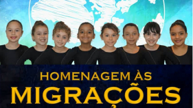 Homenagem &agrave;s Migra&ccedil;&otilde;es no Jardim Municipal