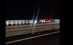 Condutor em contram&atilde;o na via r&aacute;pida