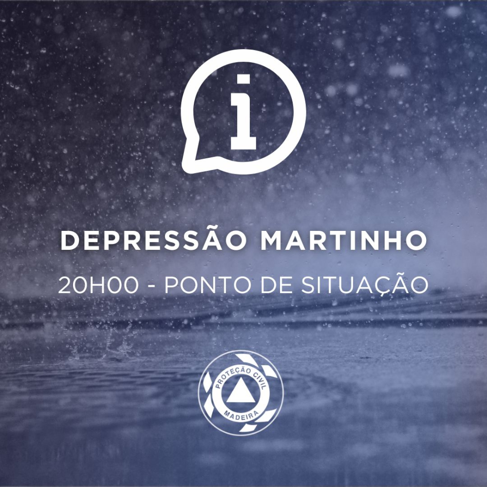 Depressão "Martinho" provocou 133 ocorrências na Madeira