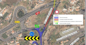 Acesso da Via R&aacute;pida &agrave; Estrada Luso-Brasileira, na Pena, est&aacute; fechado
