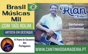 Brasil M&uacute;sicas Mil - Rian Oliveira