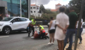 Atropelamento junto ao Madeira Shopping