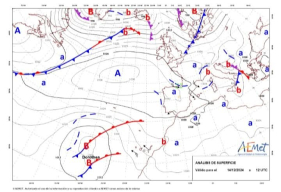 Depress&atilde;o "Dorothea" provoca chuva e vento na Madeira
