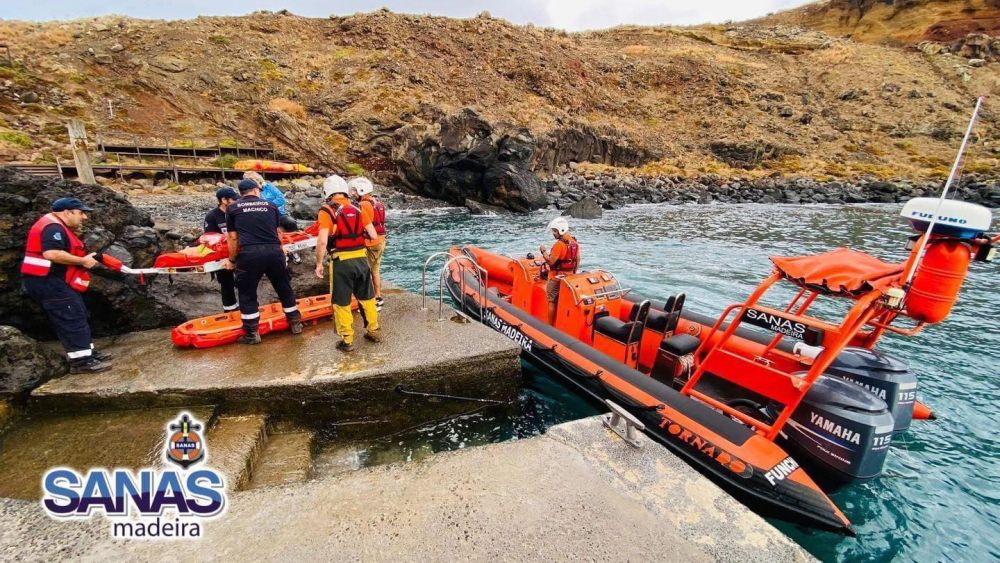 Resgatada mulher de 77 anos na Vereda da Ponta de São Lourenço