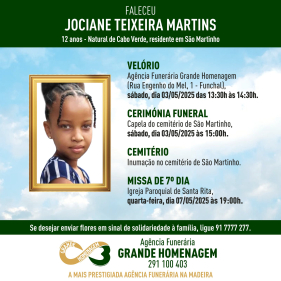 Funeral da menina de 12 anos &eacute; amanh&atilde;