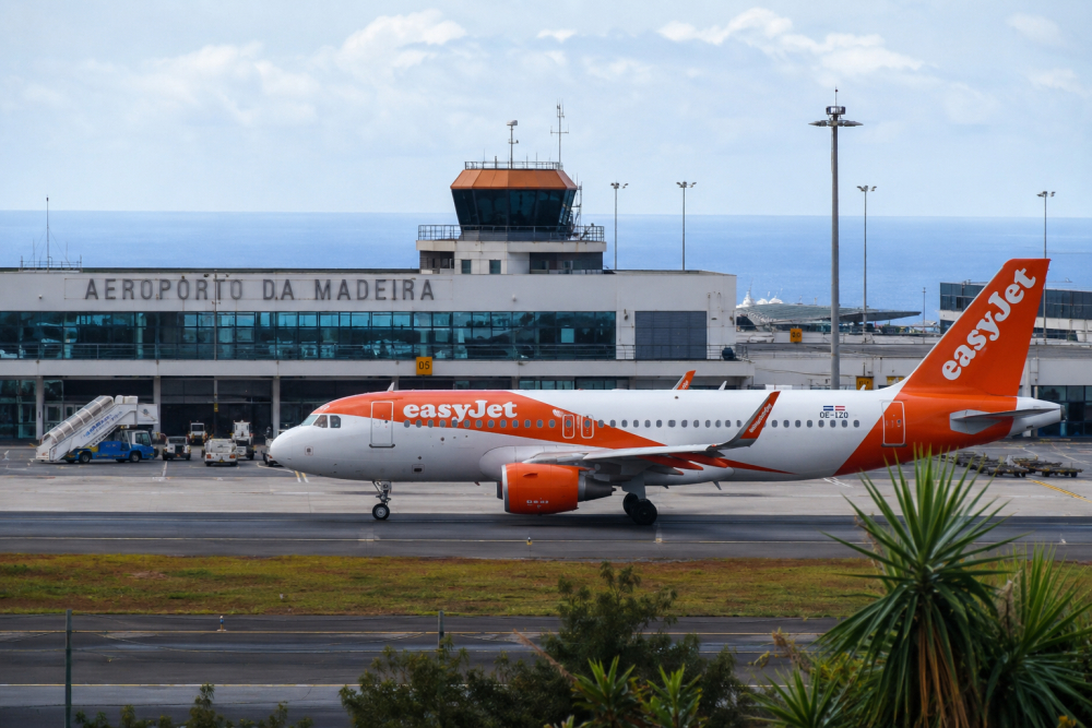 EasyJet cancela quase todos os voos previstos para hoje no Aeroporto da Madeira