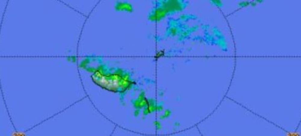 Chuva a norte da Madeira
