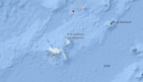 Sismo a Norte do Porto Santo
