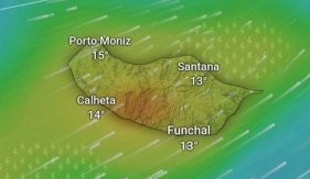 Madrugada de chuva intensa