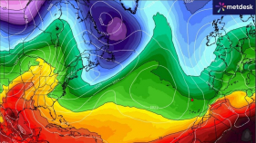 Temperaturas baixam no fim de semana