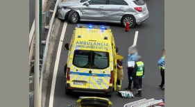 Acidente na Via R&aacute;pida condiciona tr&acirc;nsito