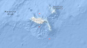 Sismo a Sul de C&acirc;mara de Lobos
