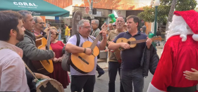 Anima&ccedil;&atilde;o na Rua Fern&atilde;o de Ornelas. Veja o v&iacute;deo.