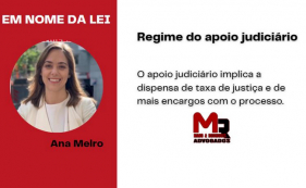 Em Nome da Lei - Regime do apoio judici&aacute;rio