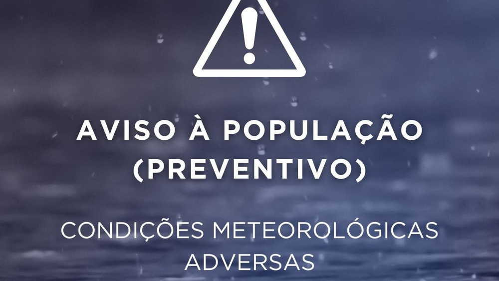 Proteção Civil alerta para mau tempo amanhã