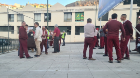 Motoristas em greve. Transporte p&uacute;blico afetado.