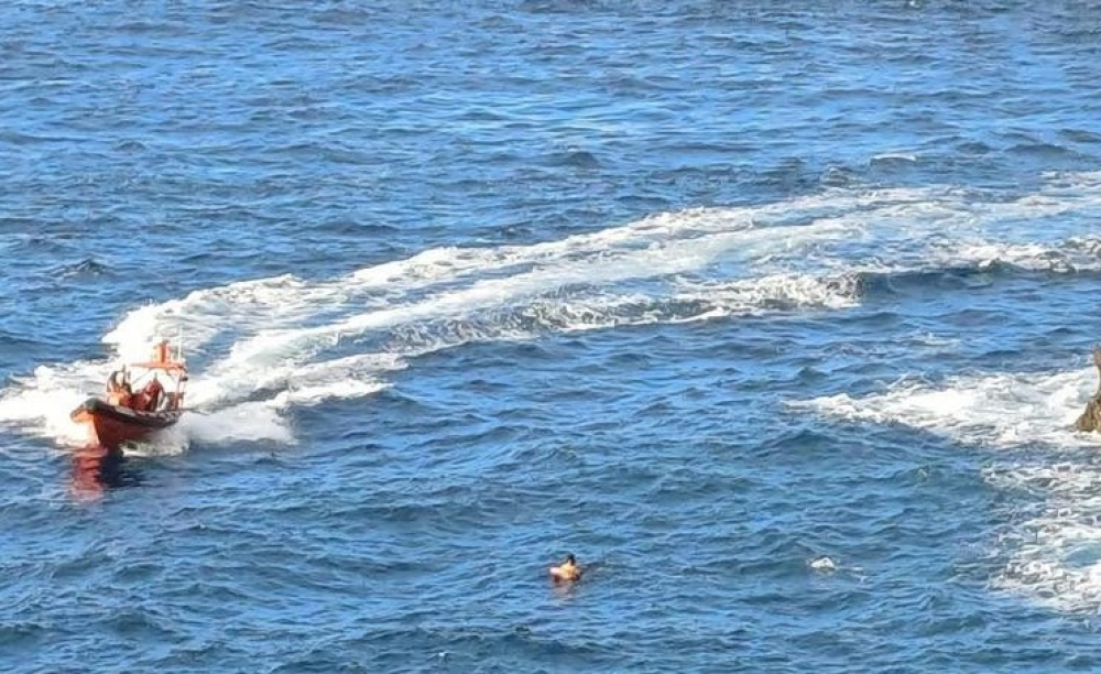 SANAS divulga novas informações sobre homem que caiu ao mar