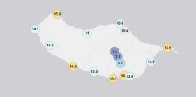 Temperaturas continuam baixas na Madeira
