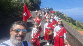 Dupla de Dois animou "Espirito Santo" na Ponta Delgada (v&iacute;deo)