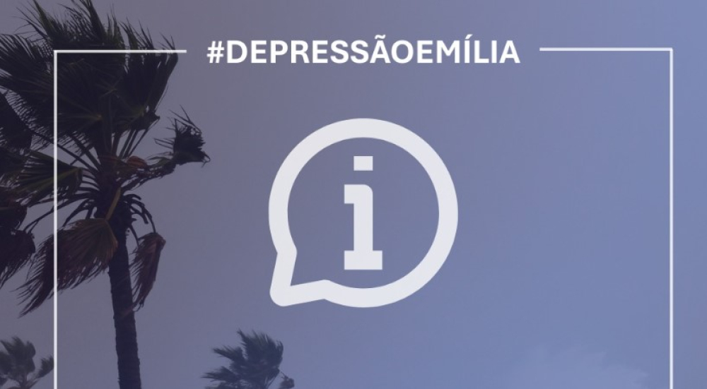 "Emília" provoca 63 ocorrências e fecha parque de diversões
