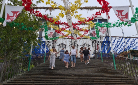 Milhares de peregrinos foram ao Monte. Veja o registo em v&iacute;deo.