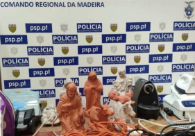 Ladr&atilde;o de pe&ccedil;as de barro e de eletrodom&eacute;sticos foi detido pela PSP