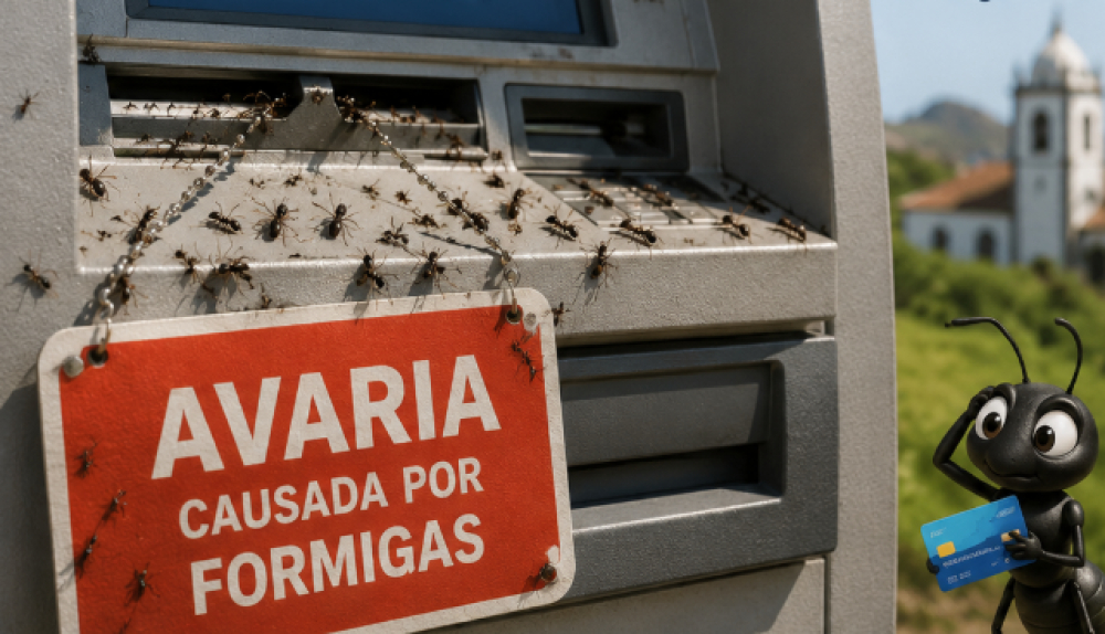 Formigas "atacam" caixa multibanco, no Faial