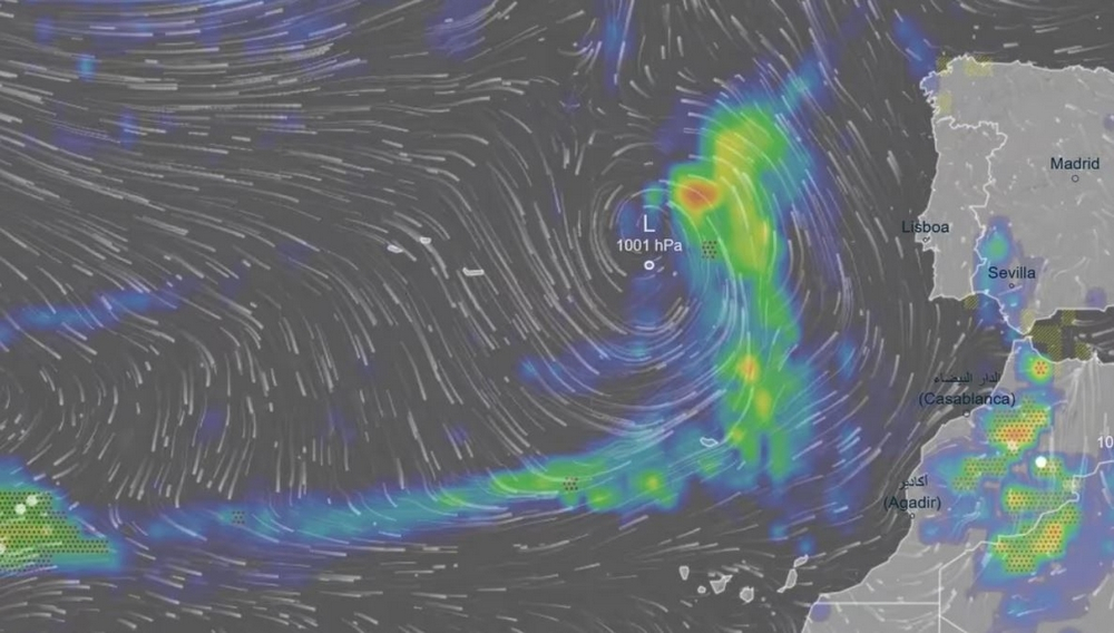 Depressão Leslie pode afetar o tempo na Madeira (com vídeo)