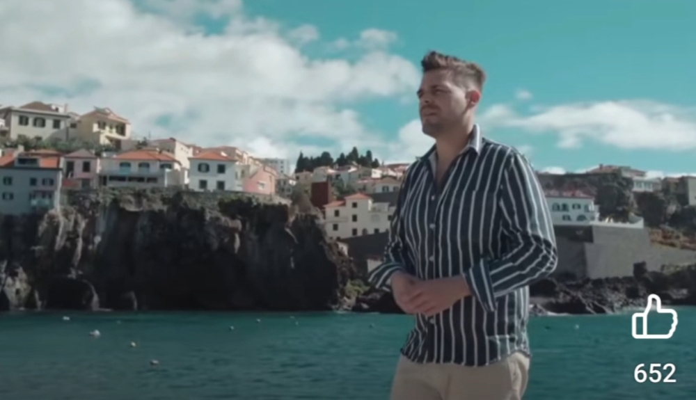 Rúben Aguiar dedica videoclipe ao pai. Veja o resultado.