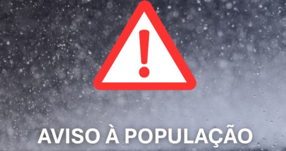 Proteção Civil lança aviso à população
