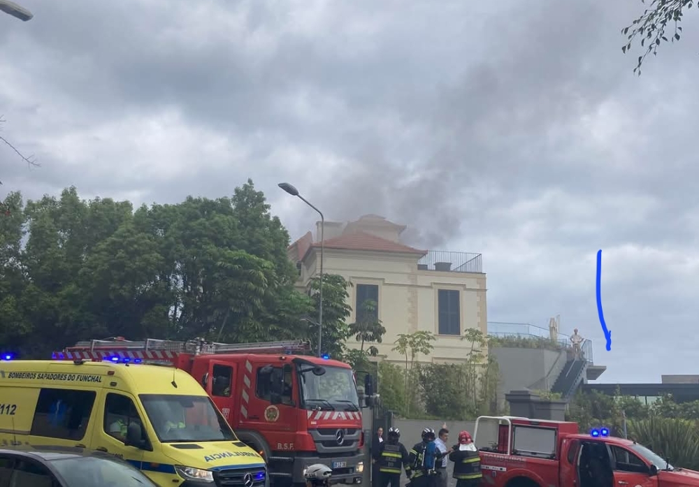 Incêndio em restaurante no Lido