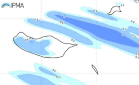 Previs&atilde;o de chuva fraca para sexta-feira Santa