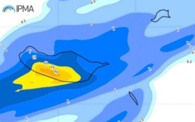 Chuva a partir das 18 horas, na Madeira