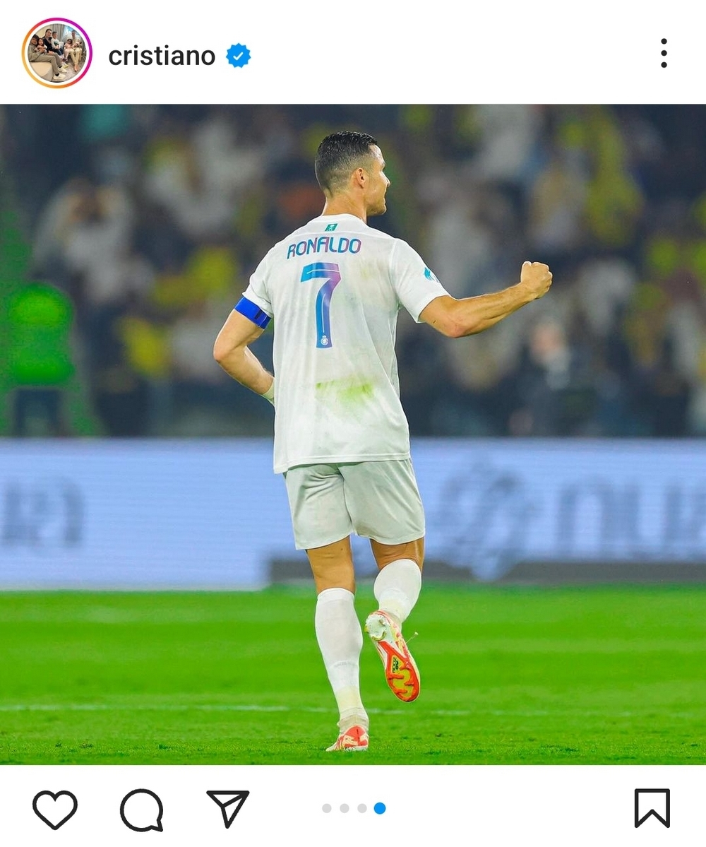 Cristiano Ronaldo cumpriu 1000 jogos