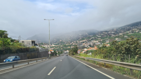 Depress&atilde;o Leslie j&aacute; est&aacute; a Nordeste da Madeira