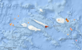 Sismo de magnitude 4,6 sentido nos A&ccedil;ores