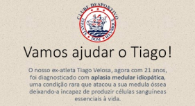 Fam&iacute;lia procura dador de medula para jovem de 21 anos
