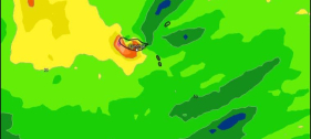 Previs&atilde;o de chuva forte amanh&atilde; &agrave; tarde